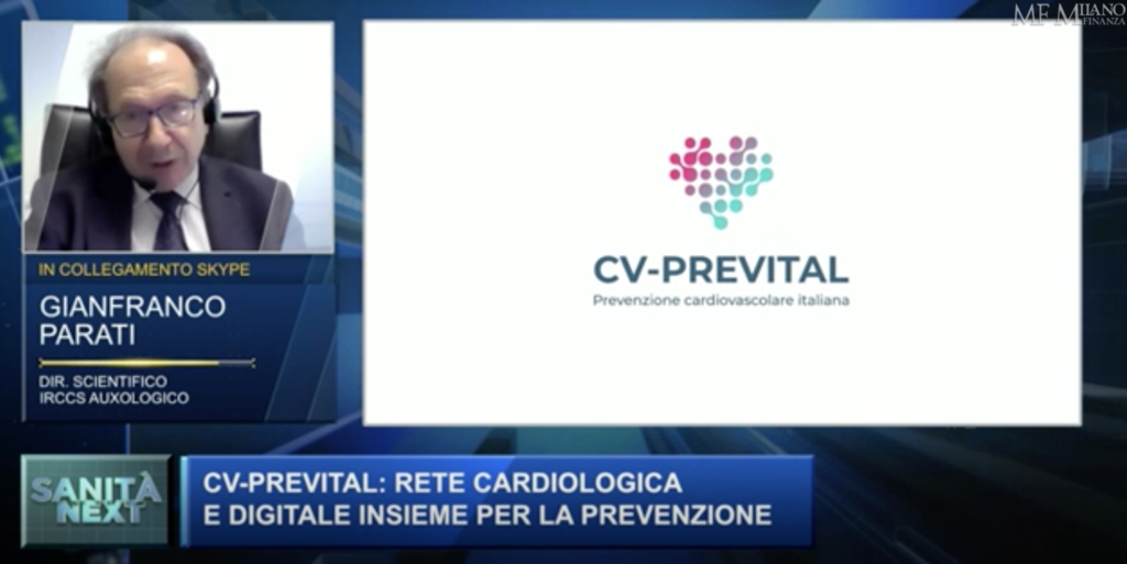 Il Prof. Gianfranco Parati parla del progetto CV-PREVITAL a "Sanità Next" di Class NBC
